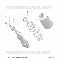 SUSPENSION, CHOQUE FRONTAL TRACK