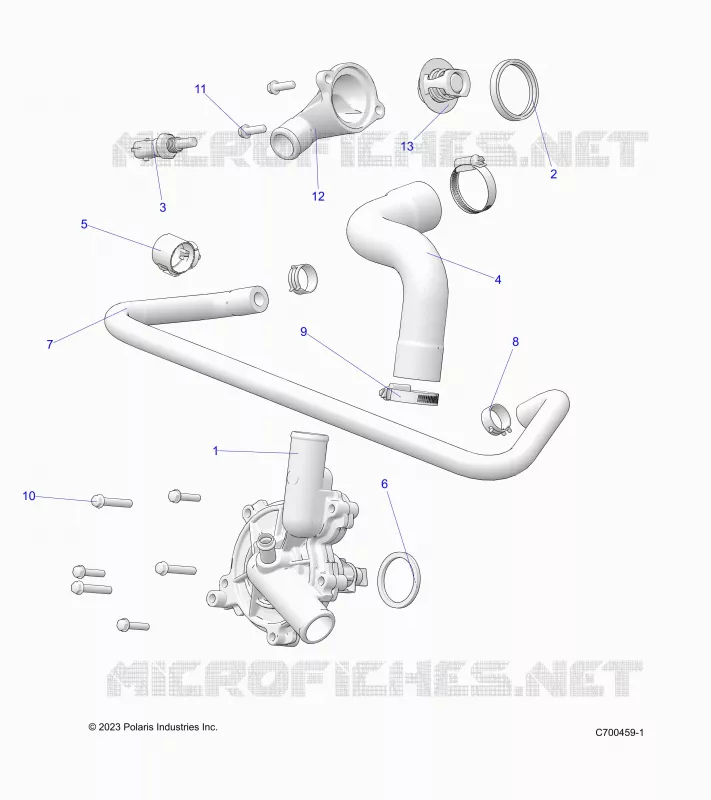 MOTOR, WATERPUMP AND BYPASS