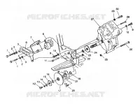 CAJA DE ENGRANAJES Y FRENO DE MONTAJE Sportsman 4X4 / W938039 (4926382638027A)