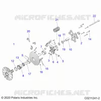TREN, PRIMARY CLUTCH