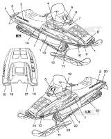 ETIQUETAS 700 RMK 0980966 and EUROPEAN 700 RMK E980966 (4943724372A011)