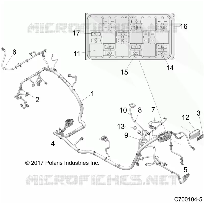 ELECTRICA, WIRE HARNESS