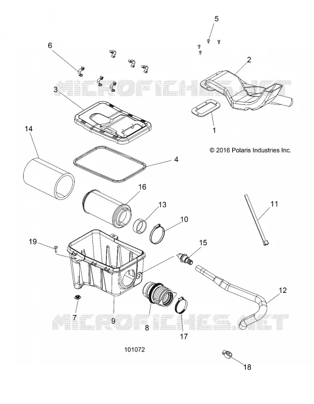ENGINE, TOMA DE AIRE SYSTEM