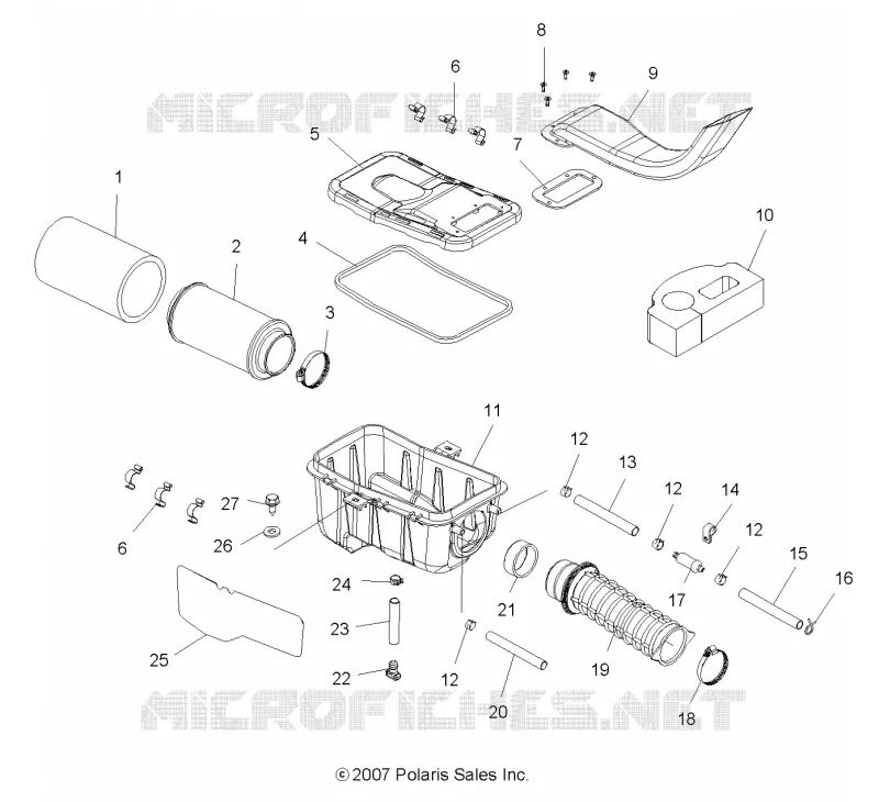 MOTOR, TOMA DE AIRE SYSTEM