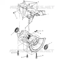 CAJA DEL CIGÜEÑAL SPORT 0960443, SPORT TOURING 0960243  and EUROPEAN SPORT TOURING (4932223222C011)