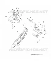 CHASSIS, PROTECCIÓN DEL EMBRAGUE AND FOOTRESTS