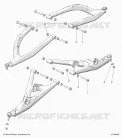SUSPENSIÃ“N DELANTERA CONTROL ARMS MOUNTING