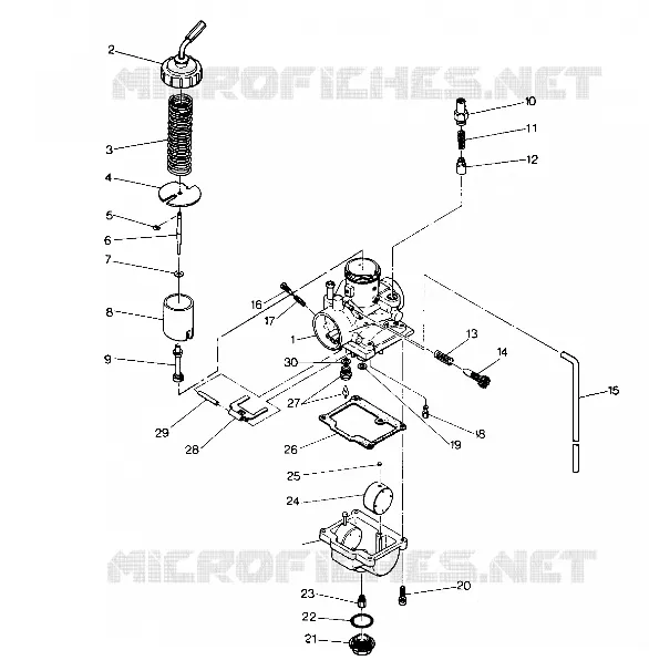 CARBURADOR ASSEMBLY (4913501350034A)