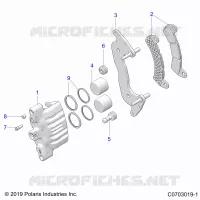BRAKES, PINZA FRENO DELANTERA