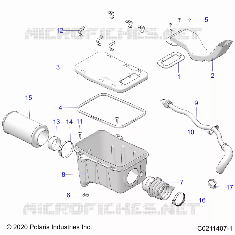 ENGINE, TOMA DE AIRE SYSTEM