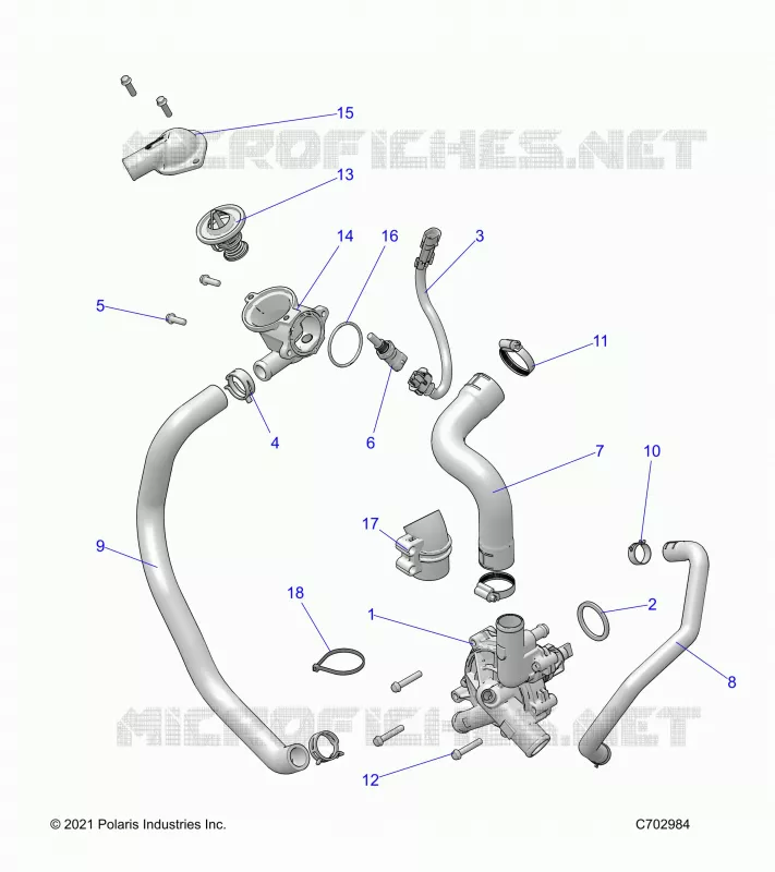 MOTOR, WATERPUMP AND BYPASS