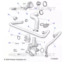 MOTOR, WATERPUMP AND BYPASS