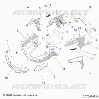 CARROCERÍA POSTERIOR RACK AND FENDERS