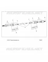 DRIVE TRAIN, HALF EJE TRASERO
