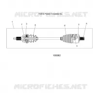 TREN, DRIVE SHAFT, FRONT