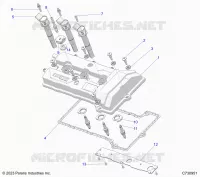 ENGINE, TAPA DE LA VÃLVULA &amp; SPARK PLUGS