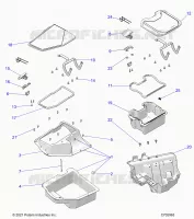DELANTERA CAJA DE ALMACENAMIENTO