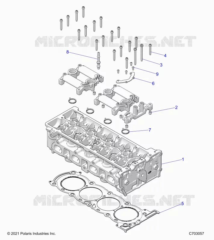 ENGINE, CULATA