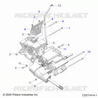 TREN, MAIN GEARCASE MOUNTING