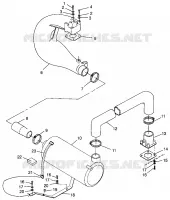 SISTEMA DE ESCAPE SLT 780 B964588 and  Intl. SLT 780 I964588 (4935683568B004)