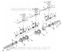 CIGÜEÑAL Y PISTÓN SL 900 B964291 AND INTL. SL 900 I964291 (4935583558C003)