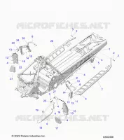 CHASSIS, PROTECCIÃ³N DEL EMBRAGUE, FOOTRESTS, AND RUNNING BOARDS
