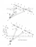 SUSPENSIÃ“N DELANTERA CONTROL ARMS