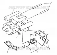 FRENO TRASERO 6X6 400L W968740 and 6X6 400L Norwegian N968740 (4935963596C012)