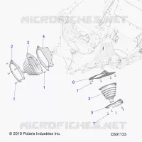 CHASIS, TIE ROD BOOT ASM.