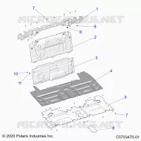 CARROCERÍA POSTERIOR CLOSEOFF, CENTER PANELS