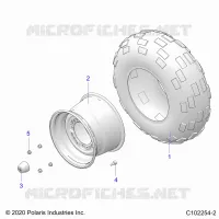 RUEDAS, REAR TIRE