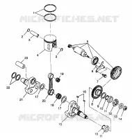 PISTÓN Y CIGÜEÑAL 6X6 400L