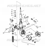 puntal delantero 6X6 400L