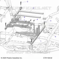 CHASSIS, SEAT AND CENTER MONTAJE DE LA CONSOLA
