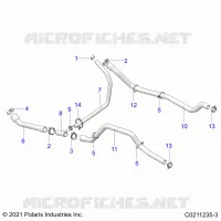 ENGINE, SISTEMA DE REFRIGERACIÃ“N, HOSES