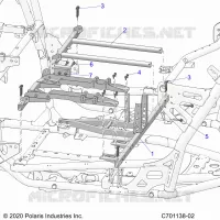 CHASSIS, SEAT AND CENTER MONTAJE DE LA CONSOLA