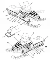 ETIQUETAS 500 EFI 0963774 and EUROPEAN 500 EFI E963774 (4936183618A013)