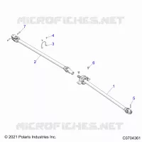 TREN, FRONT PROP SHAFT