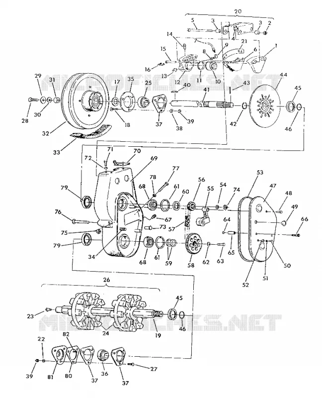 FRENO Y CADENACASE FROM SERIAL NUMBER 1845189