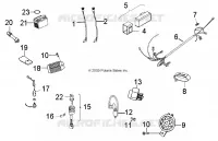 INTERRUPTORES, HARNESS and INDICATORS