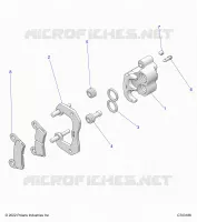 BRAKES, PINZA TRASERA