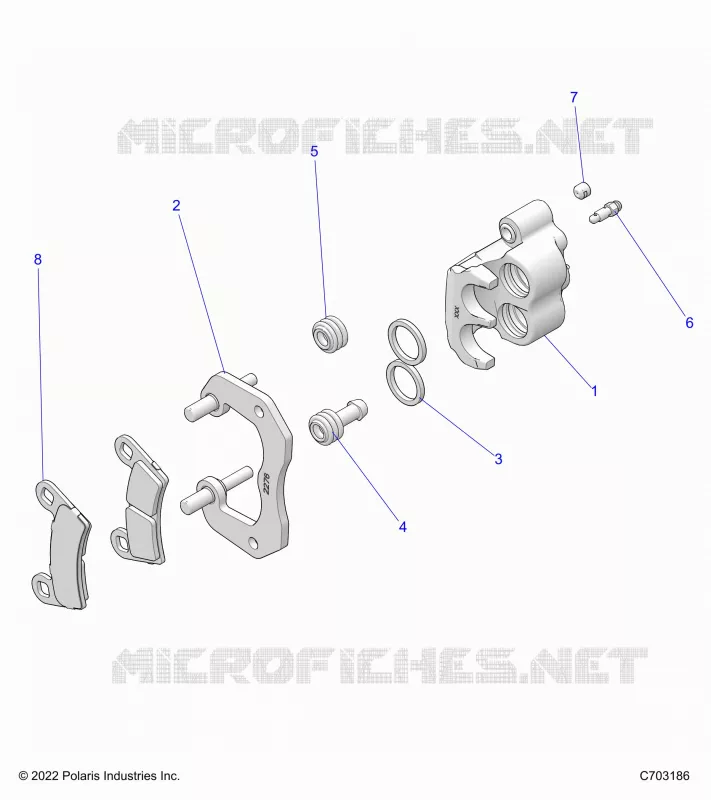 BRAKES, PINZA TRASERA
