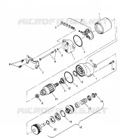 MOTOR DE ARRANQUE  2X4 300 W957530 (4930053005C012)