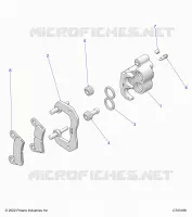 BRAKES, PINZA TRASERA