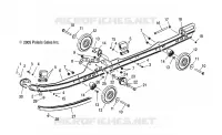 SUSPENSION, montaje en carril