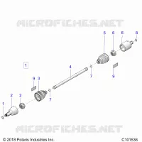 DRIVE TRAIN, TREN DELANTERO