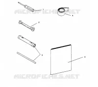KIT DE HERRAMIENTA SPORT 0960443, SPORT TOURING 0960243  and EUROPEAN SPORT TOURING E (4932223222C010)