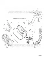 DRIVE TRAIN, TAPA DEL EMBRAGUE AND DUCTING