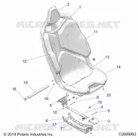 ASIENTO ASM., FRONT