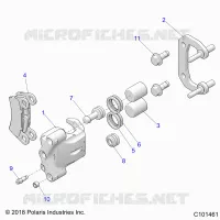 BRAKES, PINZA TRASERA